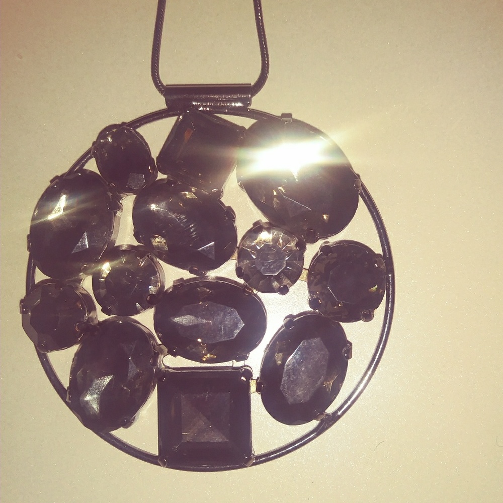Black Quartz Necklace